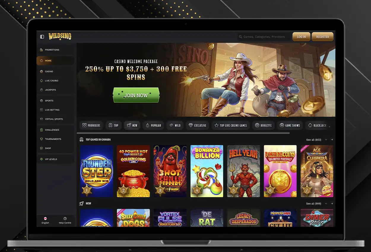 Wildsino Canada: Official Online Casino & Sportsbook